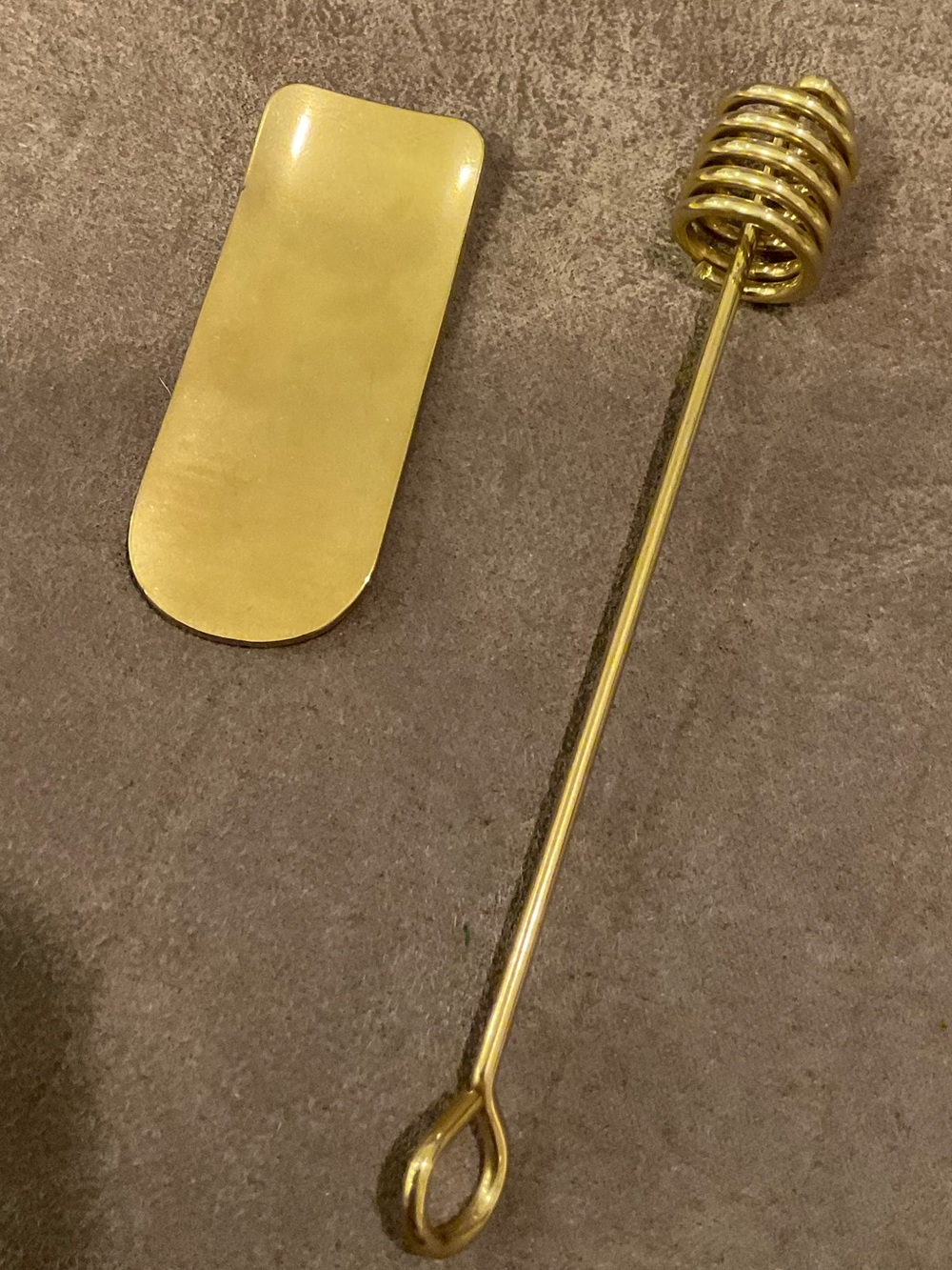 IKEA Tradlos honey and tea scoop set